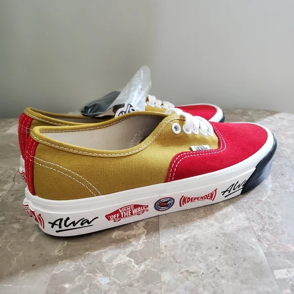 Alva x Vans 45th Anniversary Sponsor Competition Authentic 44 DX M6.5 W8